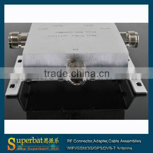 800-2500MHz 4-way Power Divider N female connector