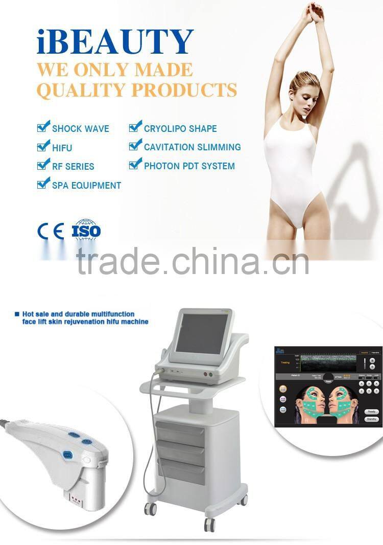 hifu body slimming, hifu face lift& wrinkle removal machine
