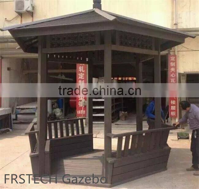 easy to install composite square wood tiles outdoor WPC deck