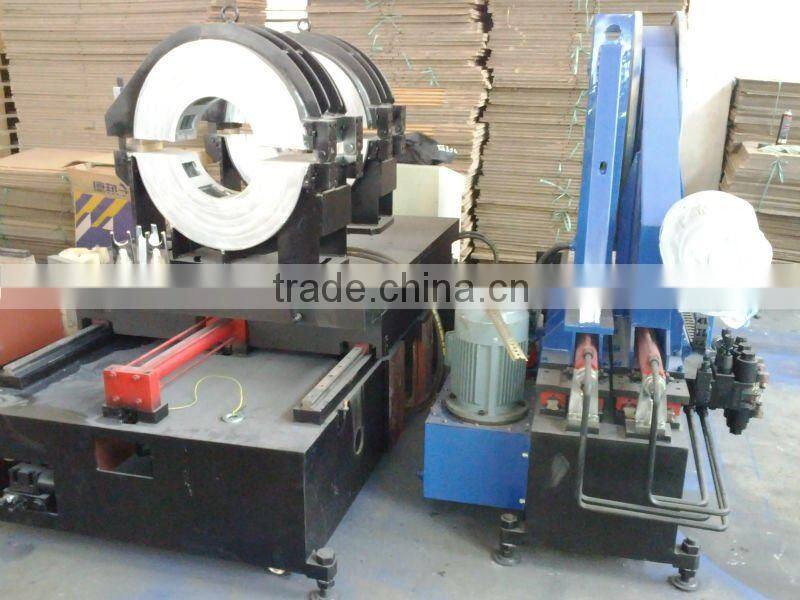 RGH630 PE Plastic pipe fitting welding machine for inch pipe