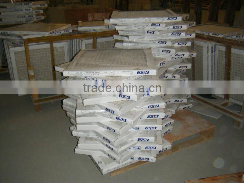 Dark emperador and ceramic composite tiles