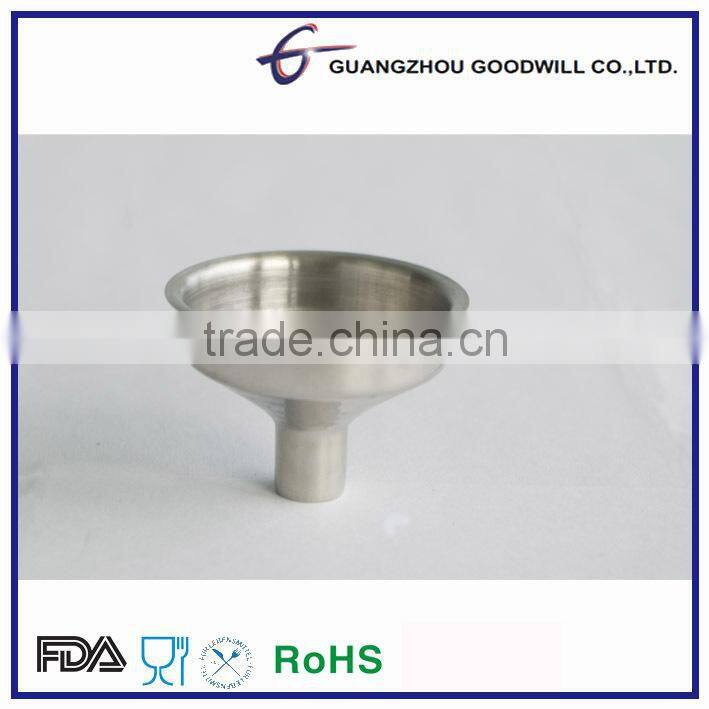Stainless steel hip flask funel