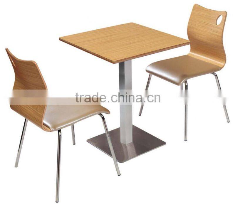 Wholesale Fast Food Attached Table And Chairs Restaurant Table And Chairs
