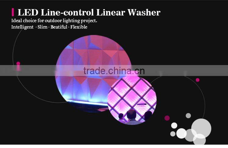 Outdoor Lighting Waterproof RGB LED Wall Washer with DMX Control