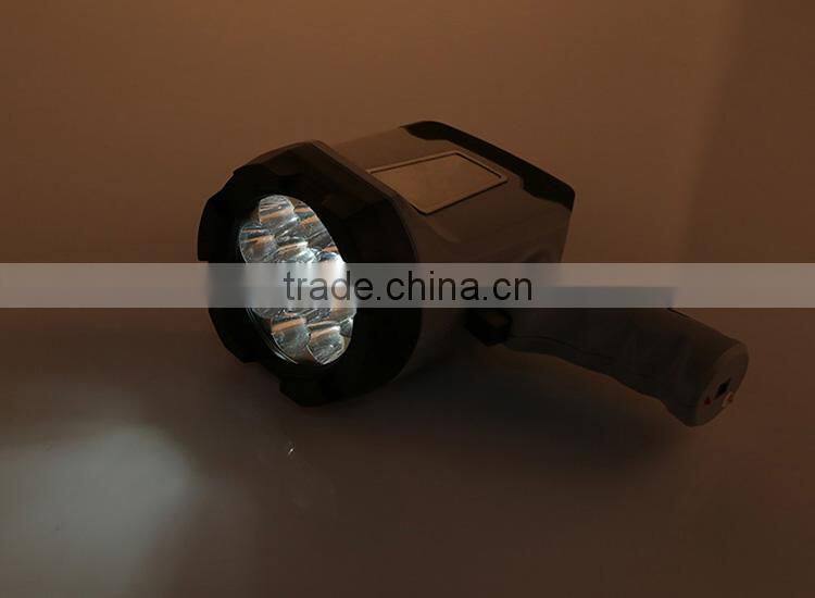 Powerful LED battery operated spotlight housing