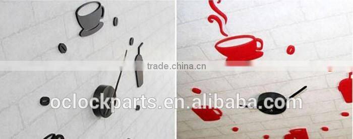 Korea Fun DIY clock fashion creative combination of high-grade acrylic hanging clock happy leisure time