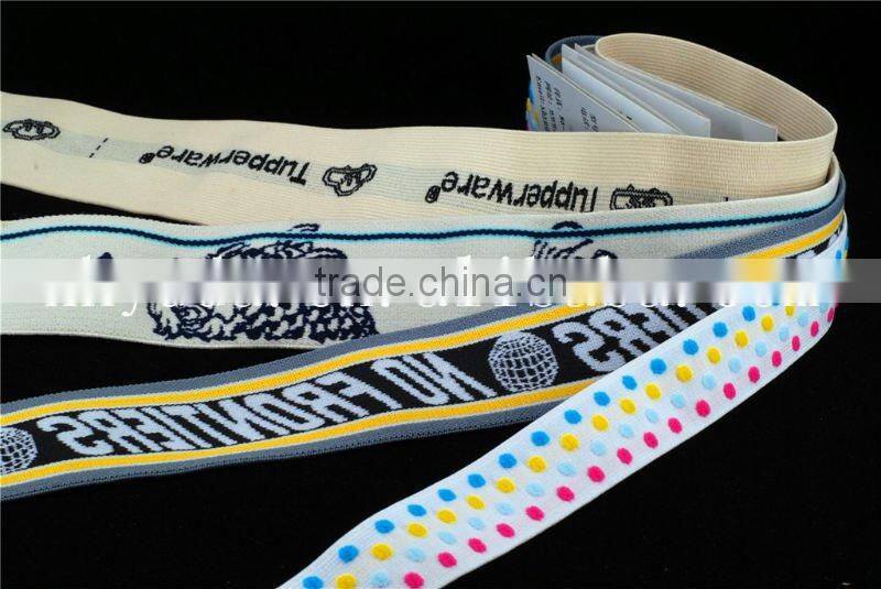 Polyester Webbing with Jacquard LOGO