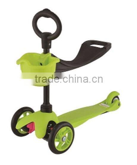 Hot selling 3 in 1 mini scooter for wholesale kid scooter