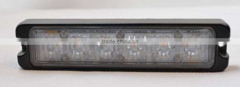 LED Strobe Surface Mount Lighthead/LED Surface Mount Dash light/LED Grille light(SR-LS-LD-106)1W or 3W LED,Super-Thin
