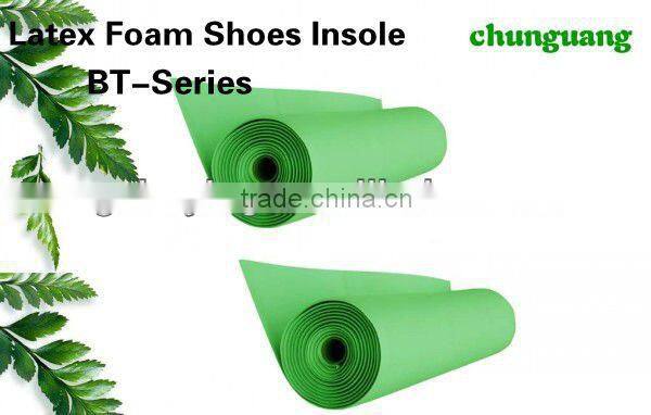 (BA-Density 25),3mm, Latex foam shoe insole / Latex foam sheet