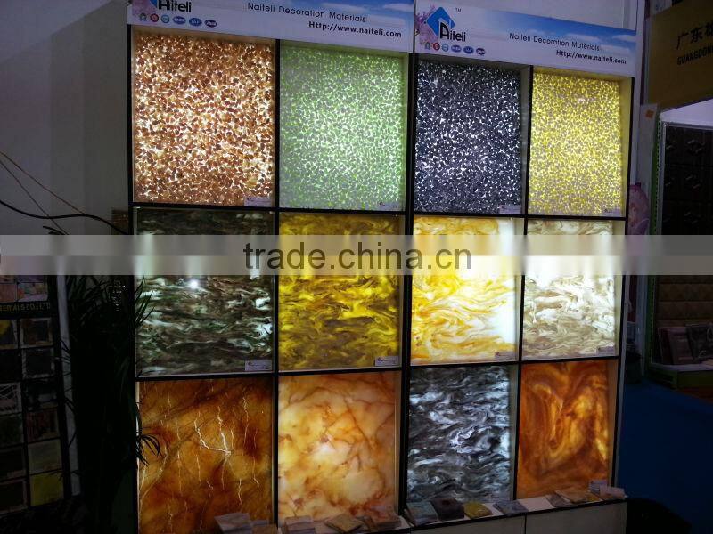 Backlit Onyx Panel Translucent Stone Panel