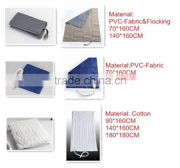 2016 New arrival water cooled mattress pad high quality air conditioner mattress temperature control water cool mattress pad