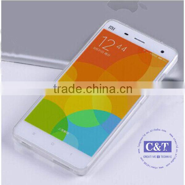 C&T New product clear gel tpu mobile cell phone accessory for xiaomi mi 4