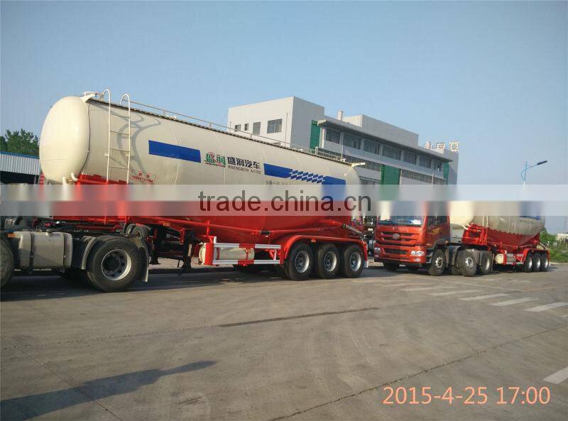 Tanker trailer Factory 45 cbm Bulk Cement Trailer Sale