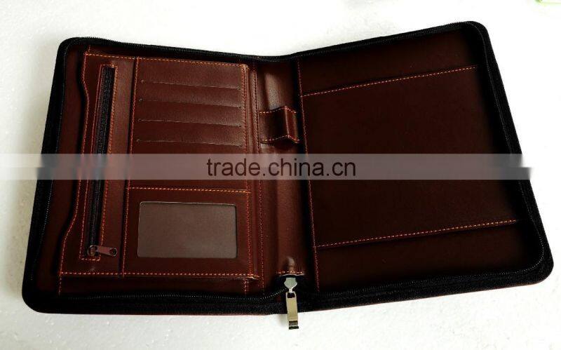 2015 High quality a5 diary leather cover