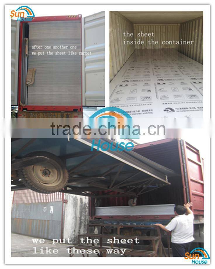 1mm Polycarbonate Clear Plastic Roofing Sheet