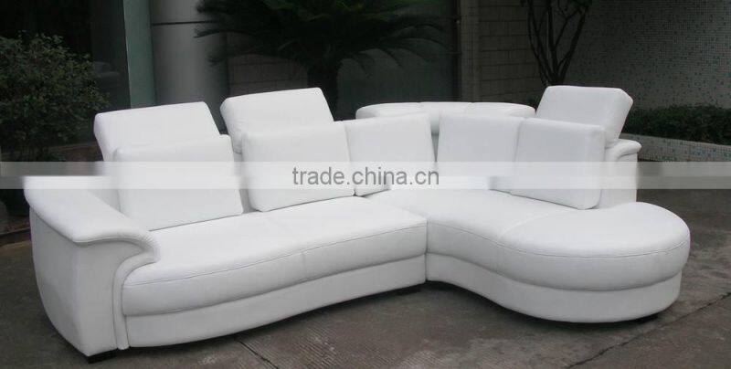 lastest design round corner sofa