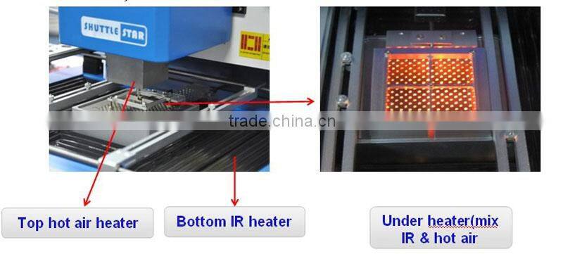 Automatic bga rework station hot air bga chip repair machine(shuttle star PS400)