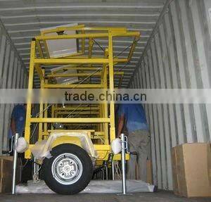 Solar Traffic sign trailer