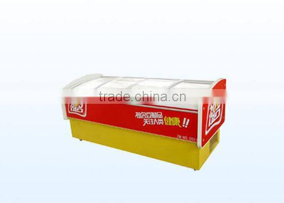 Factory sale hight guality and low price air curtain refrigerating cabinet used in supermarket or store