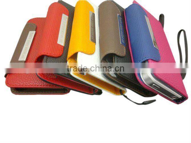 Leather for iphone case id holder