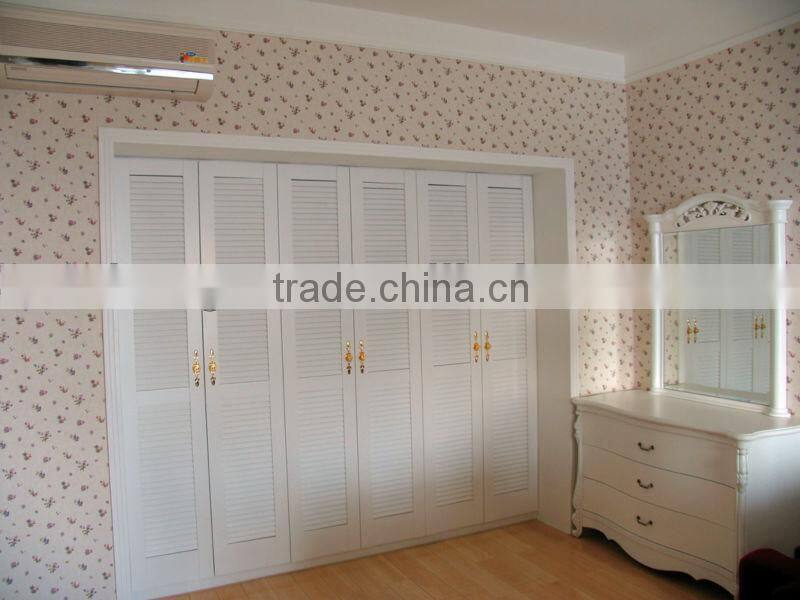 wood louver shutter door