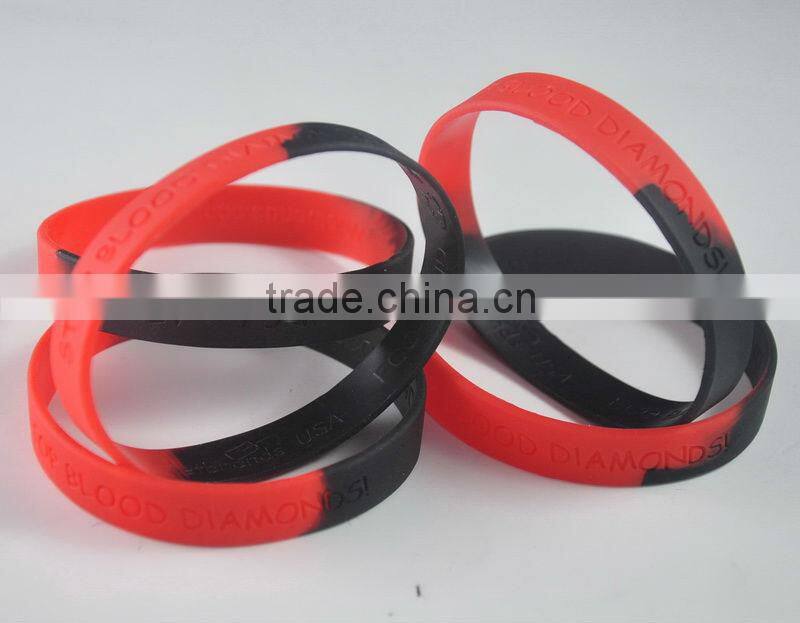 Color printing silicone bracelets for kids, silicone wristbands, children's bracelet