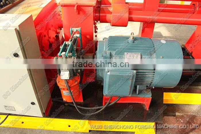 Plate rolling bending machine with three rolls