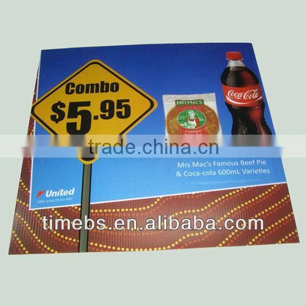Alibaba Top seller Plastic Advertising Coroplast Signs
