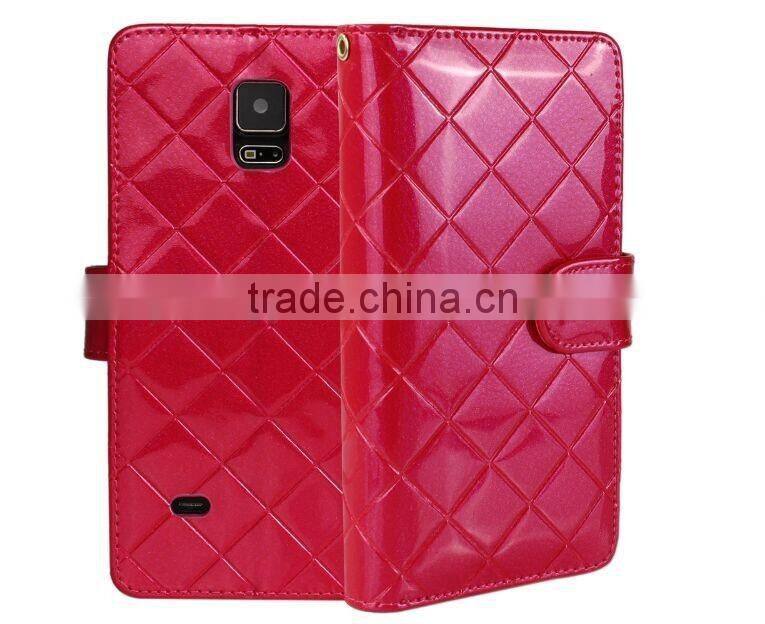 2015 Wallet PU Leather Case for Samsung N9100 note 4