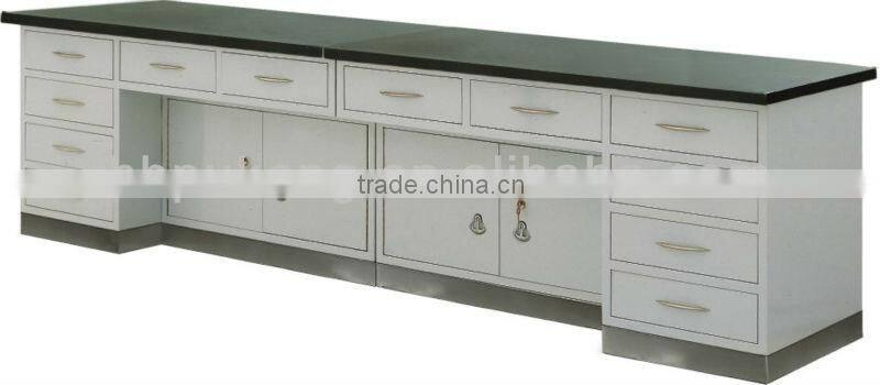 Composite working table with stainless steel surface and bottom G-4