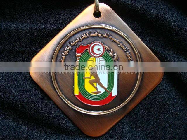 High quality custom copper military medal