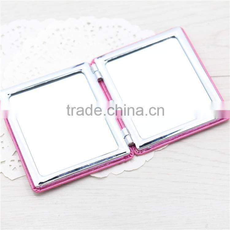 cheap personalized square pocket mirror