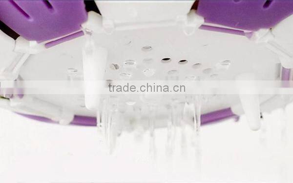 2016 Creative Peacock Folding Plastic Fruit Tray