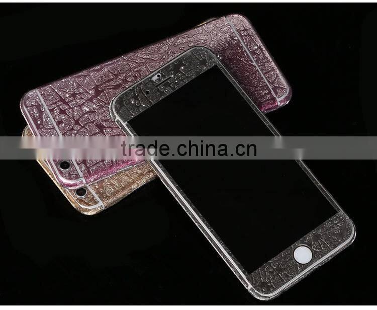 Hami Melon Texture Bling Bling Glitter Sticker Skin for iPhone 6 6s, Wholesale China