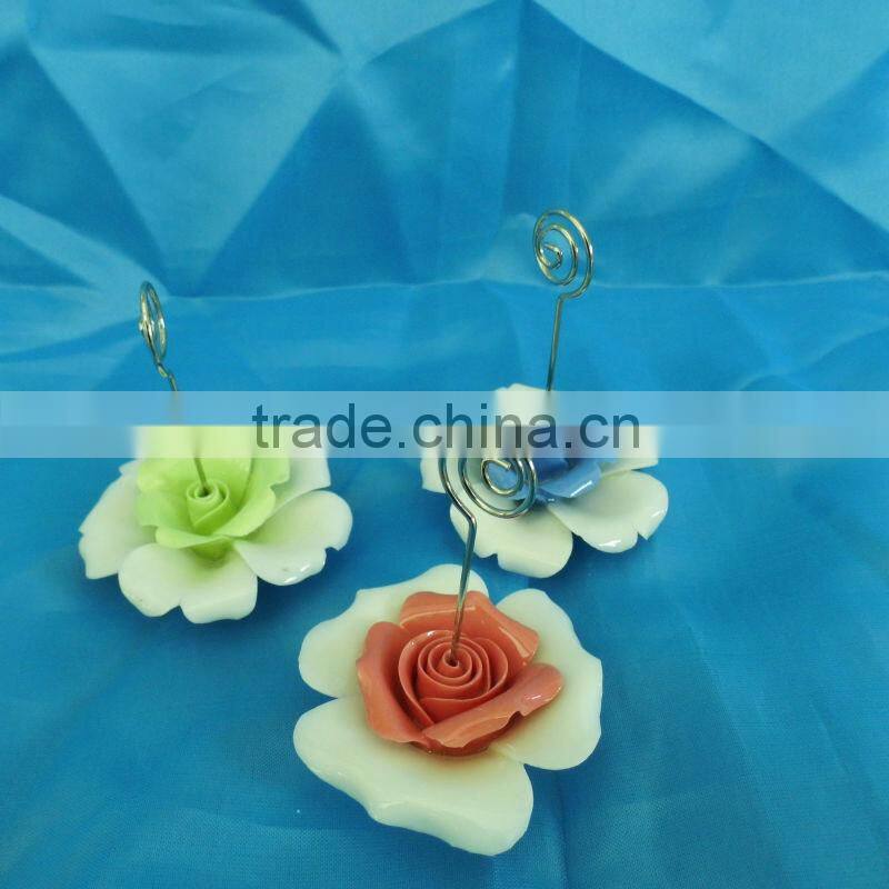 porcelain handmade flower