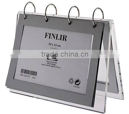 acrylic table calendar display