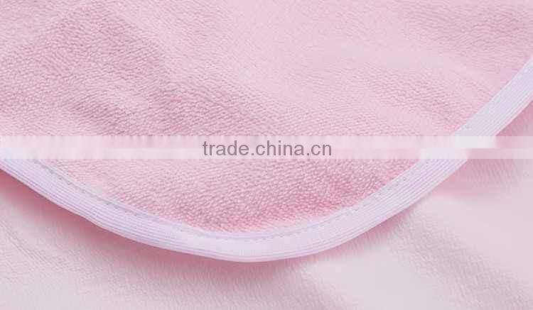 TPU Laminated New Design Light Blue Terry Age Group Bed Sheet Cotton