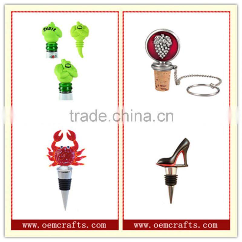 Decorative Seahorse Sculpture Ceramic Wine Stopper