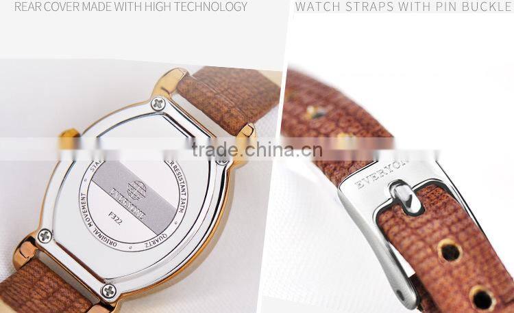 2016 Top Grade White Tonneau Fashion Diamante Lady's Quartz Wrist Watch