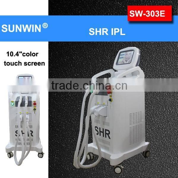 SW-313E Big Promotion / OPT / SHR Technology super hair removal machine IPL SHR
