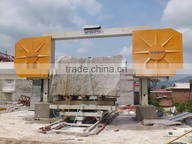 Mono Wire Saw machine with CNC for granite and marble profiling