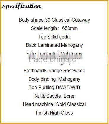 hot sale cheap price classical guitar for beginners nylon string guitar