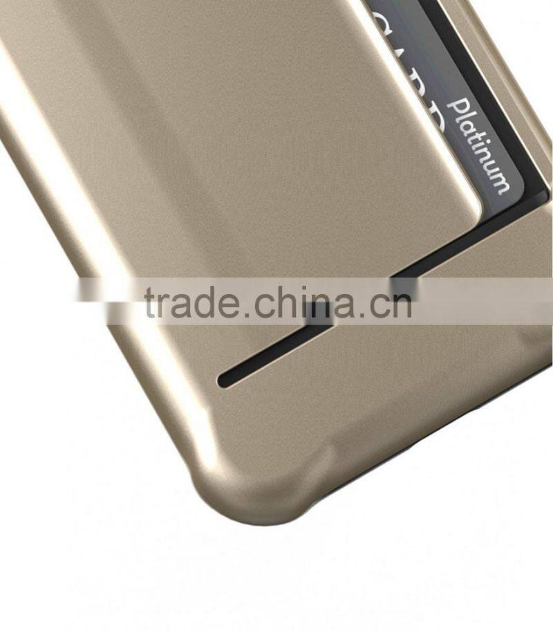 New Style Back Card Mobile Phone case Double Layer case for Apple iPhone 7 (4.7")