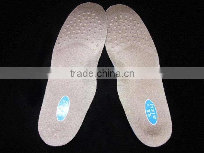 Colorful massaging foam insole/sweat absorb insoles/cool insole,Latex foam insoles