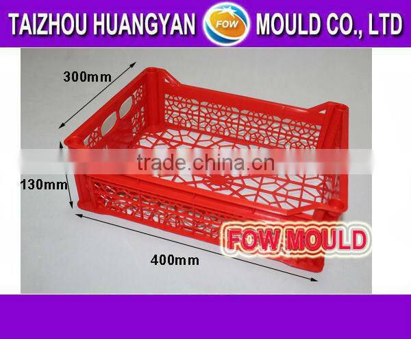 Plastic bread crate mould maker