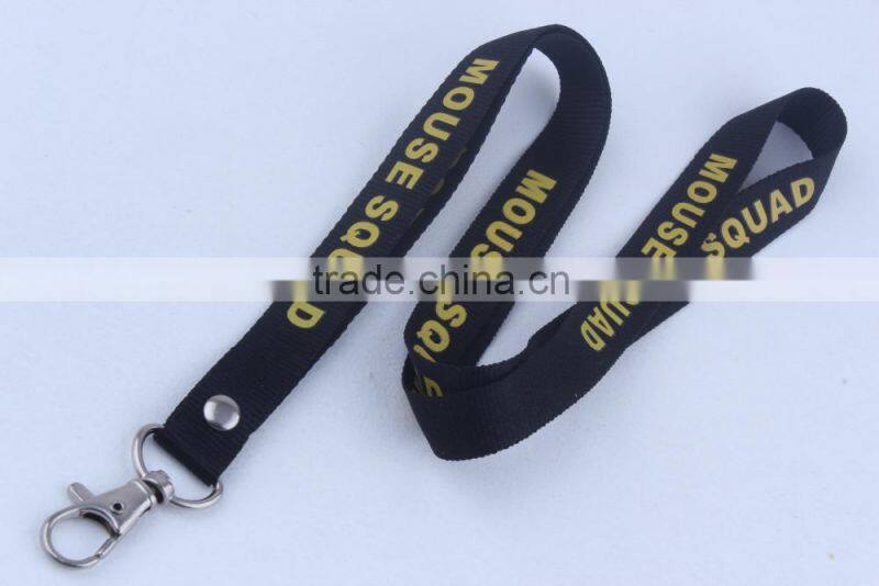 Gold Supplier lanyard strap for lanyard