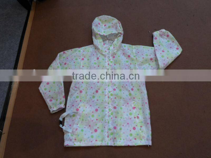 2013 Cheap Full Printing Foldable windbreaker Jacket