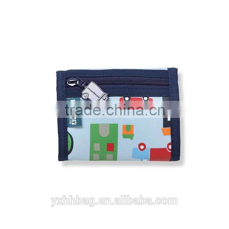 Custom smart velcro wallet for kids