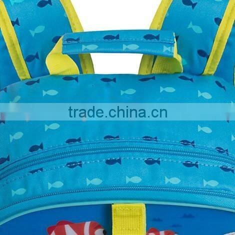 Wholesale Novelty backpack bag school Exterior Dory-shaped school bag(YX-Z087)